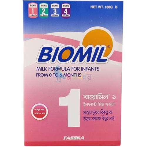 Biomil 1 Milk Powder (0-6 months) 180 gm