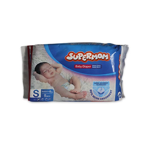 Supermom baby diaper S 5pc