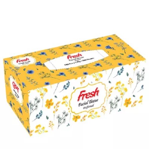 Fresh Perfumed Facial Tissue (100 X 2) ply Box